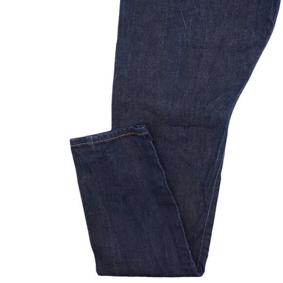 H&M &Denim Premium Denim Jeans Mens 29x32 Blue Selvedge Slim Tapered Raw - Picture 12 of 14